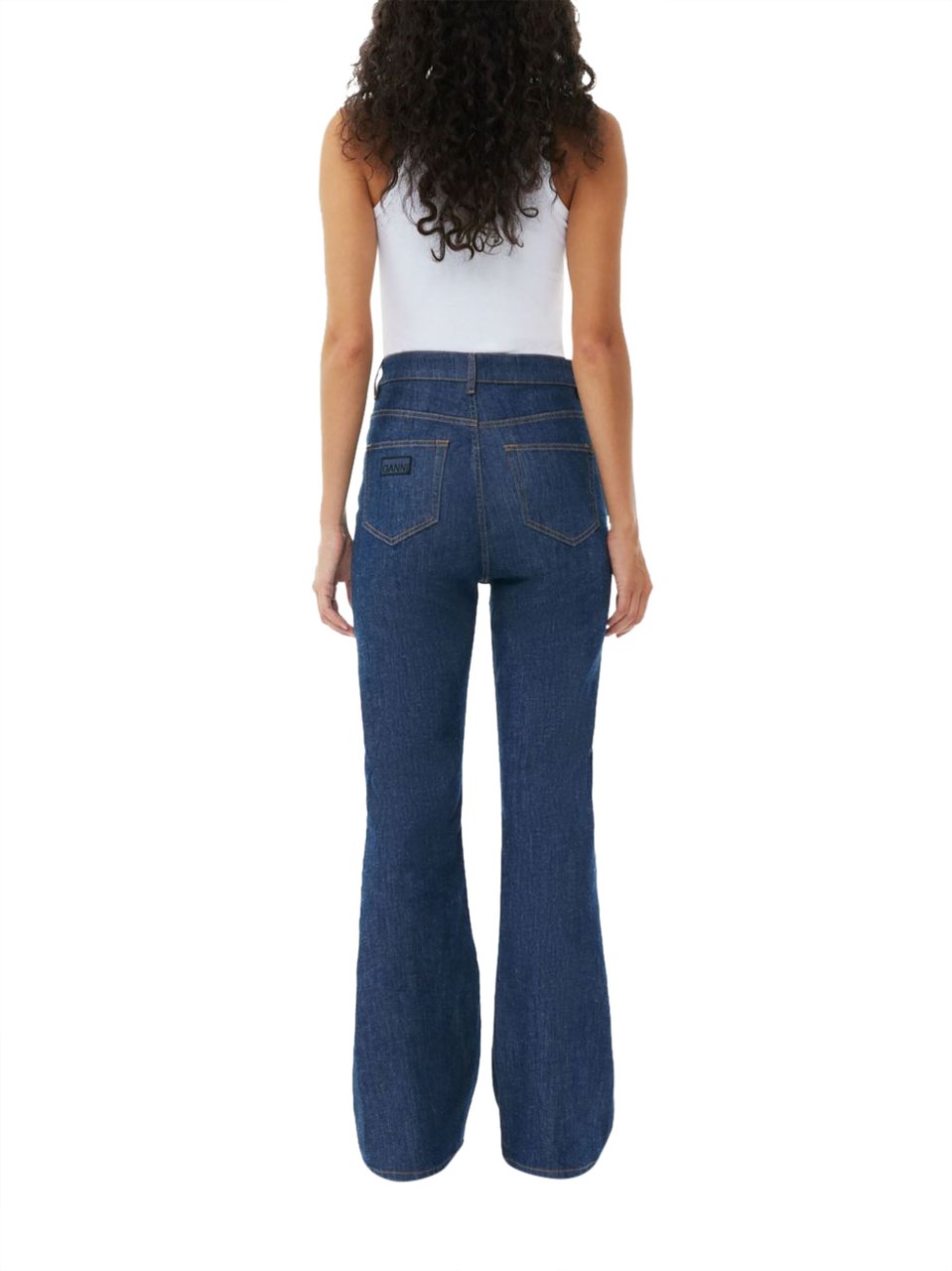 Ganni Shirts & Tops T3897 Wit