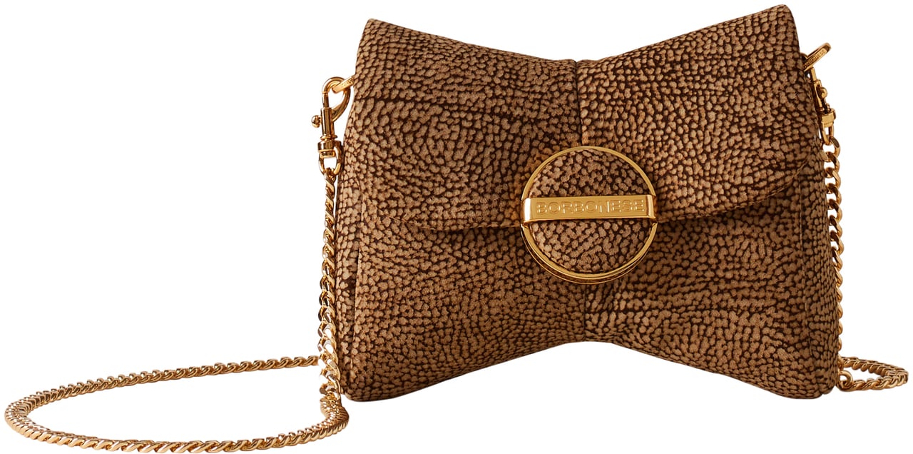 Borbonese COQUETTE MINI BAG Bruin