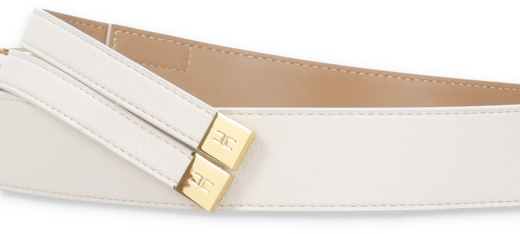 Elisabetta Franchi Belts Ivory Wit