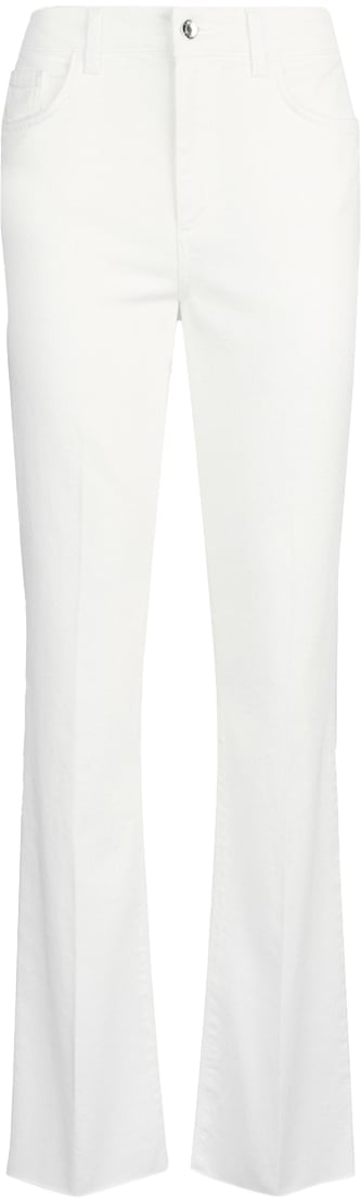 Liu Jo Trousers Bianco Lana Wit