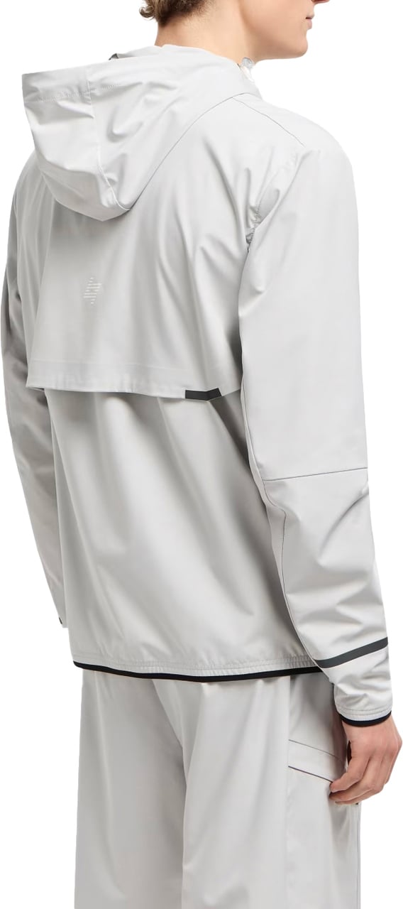 EA7 Dynamic Athlete hooded jacket Grijs
