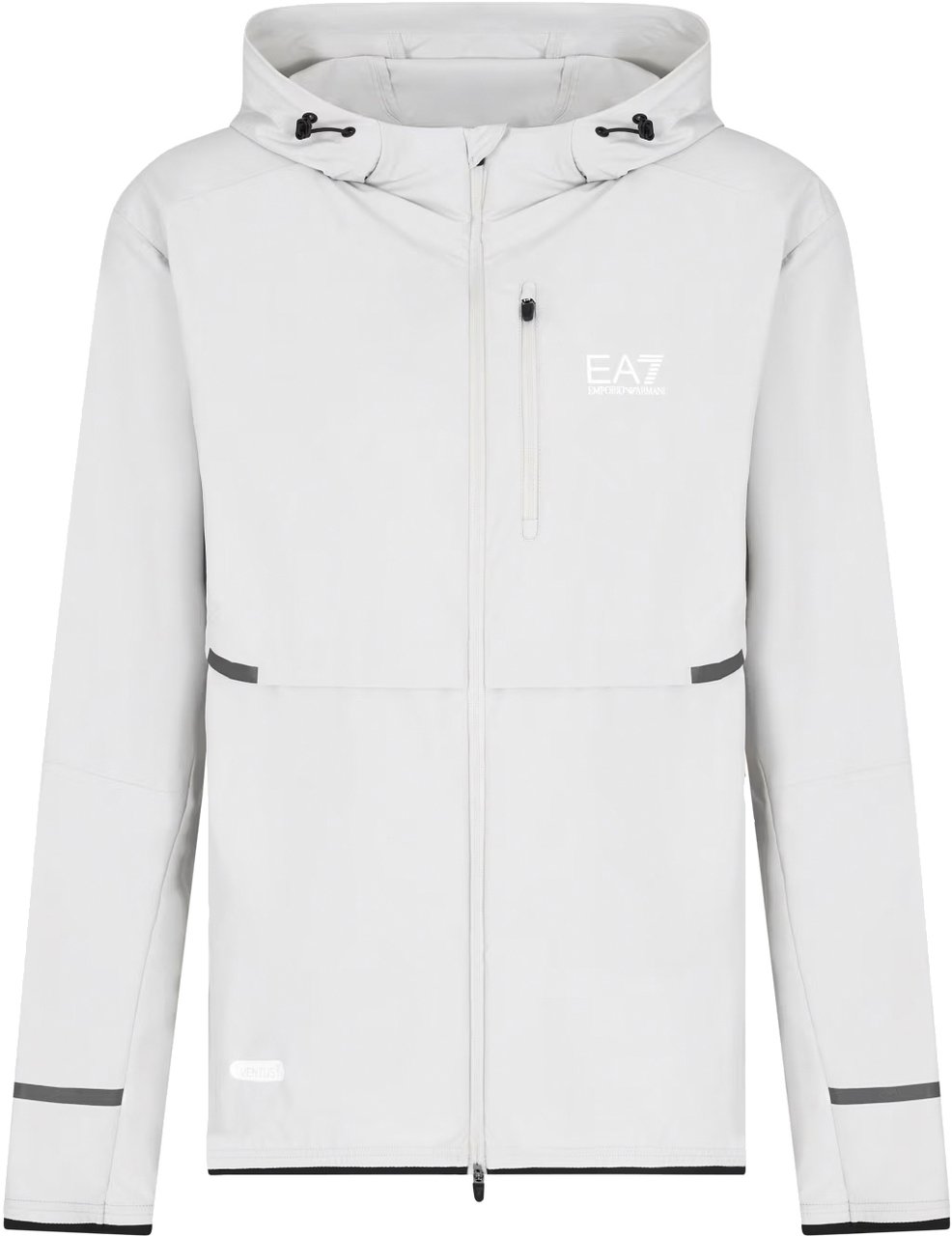 EA7 Dynamic Athlete hooded jacket Grijs