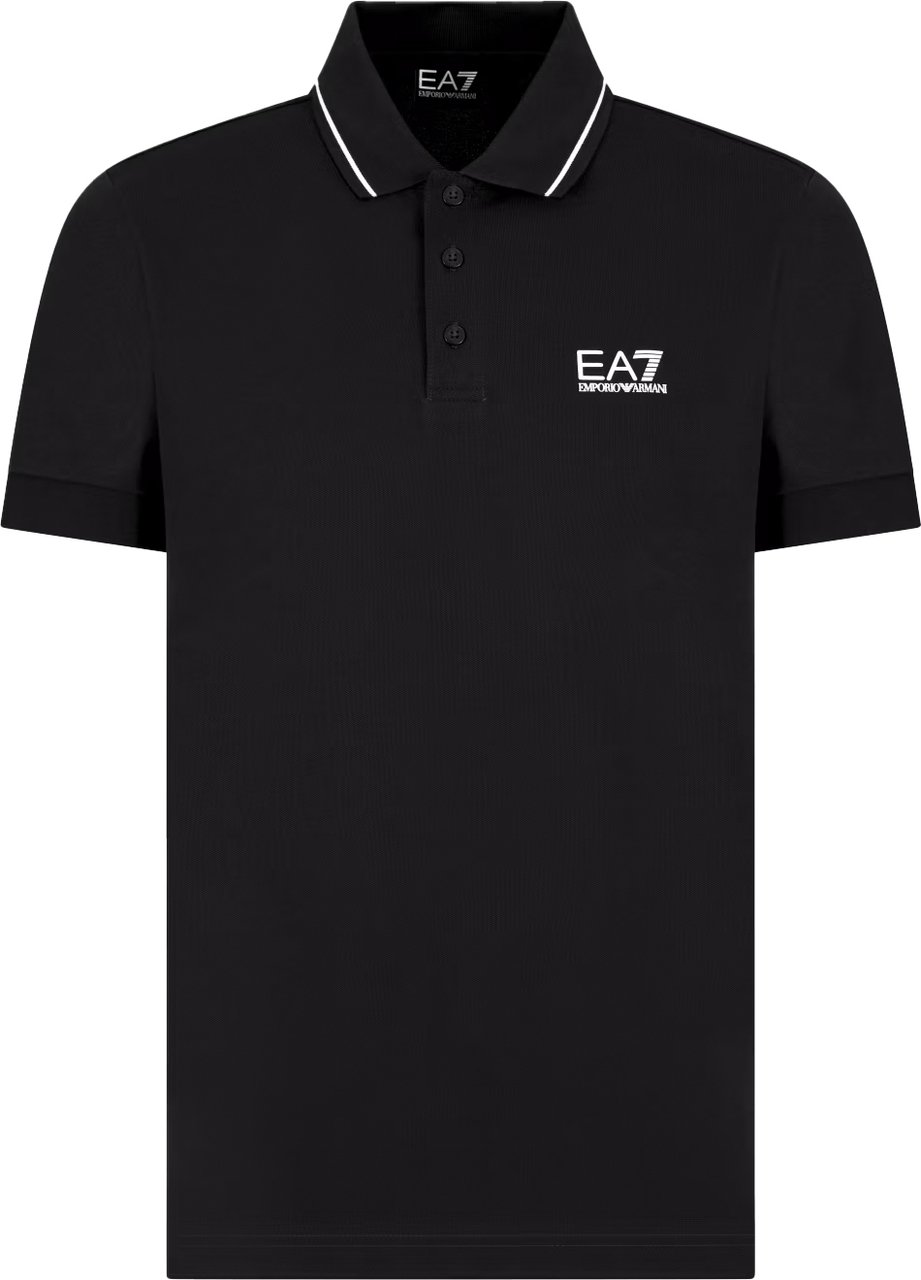 EA7 Train Core Polo Zwart