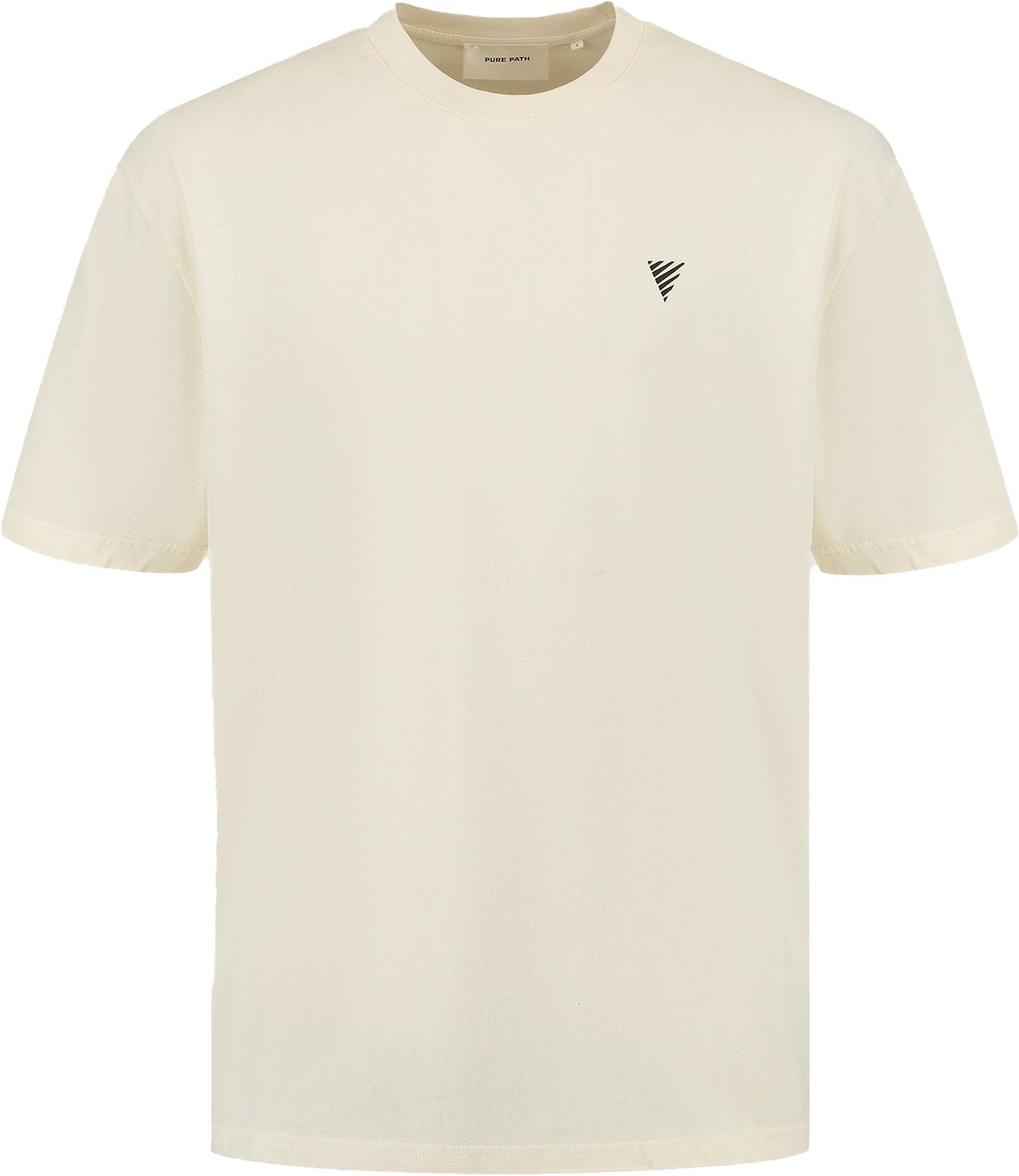 Pure Path T-Shirt Ecru Wit
