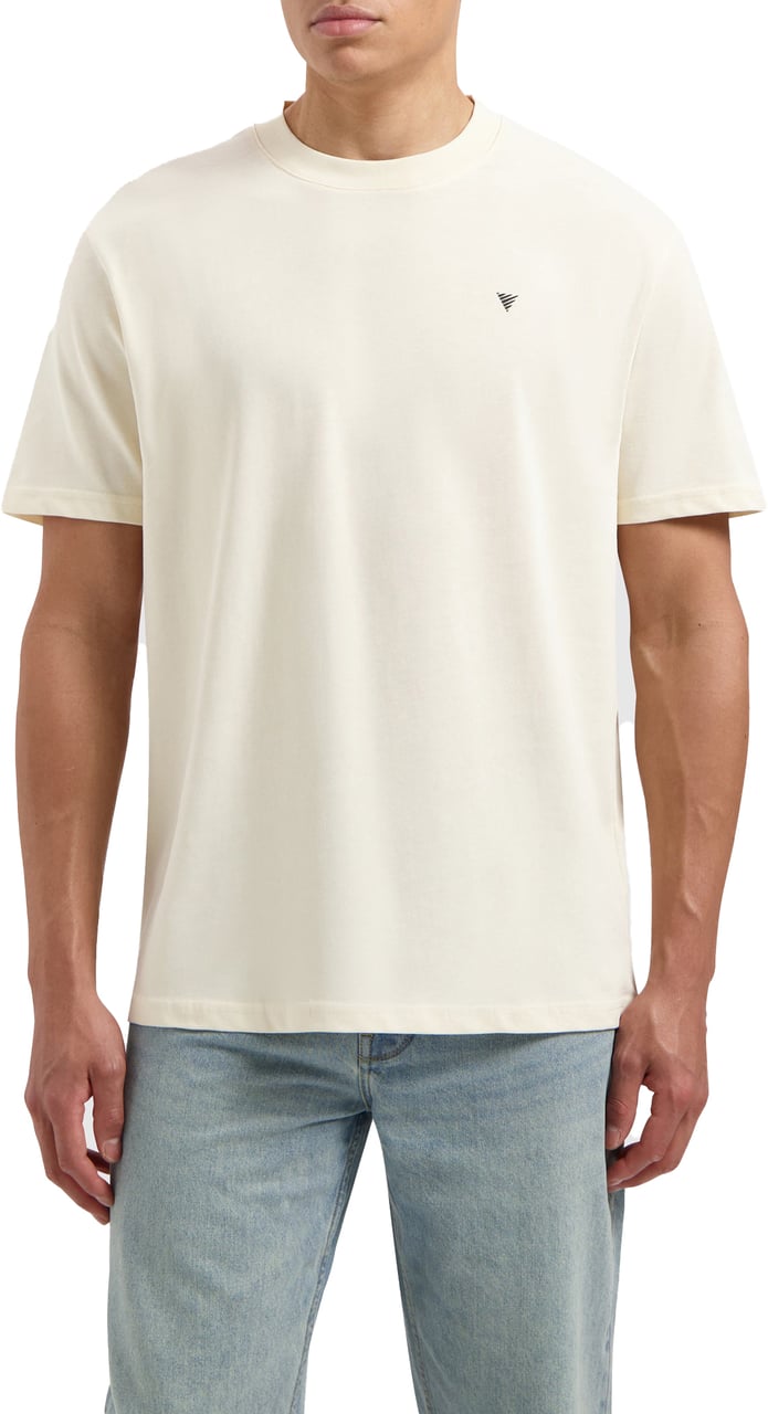 Pure Path T-Shirt Ecru Wit