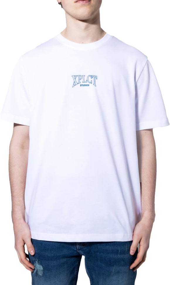 XPLCT Studios stitch tee | White Wit