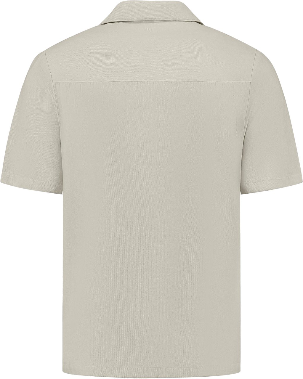 Pure Path Short Sleeve Linen Shirt Beige