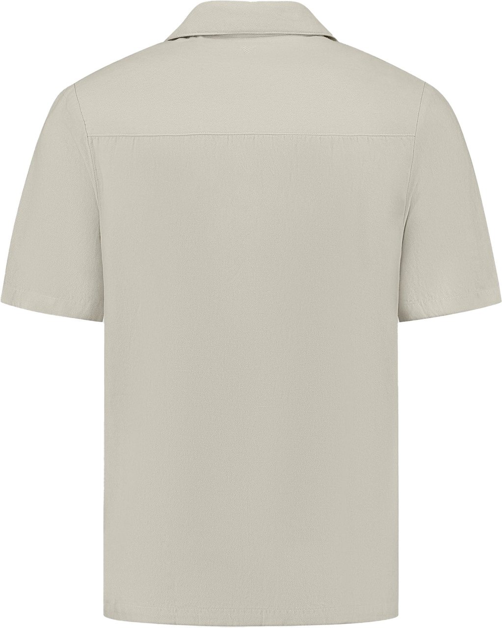 Pure Path Short Sleeve Linen Shirt Beige