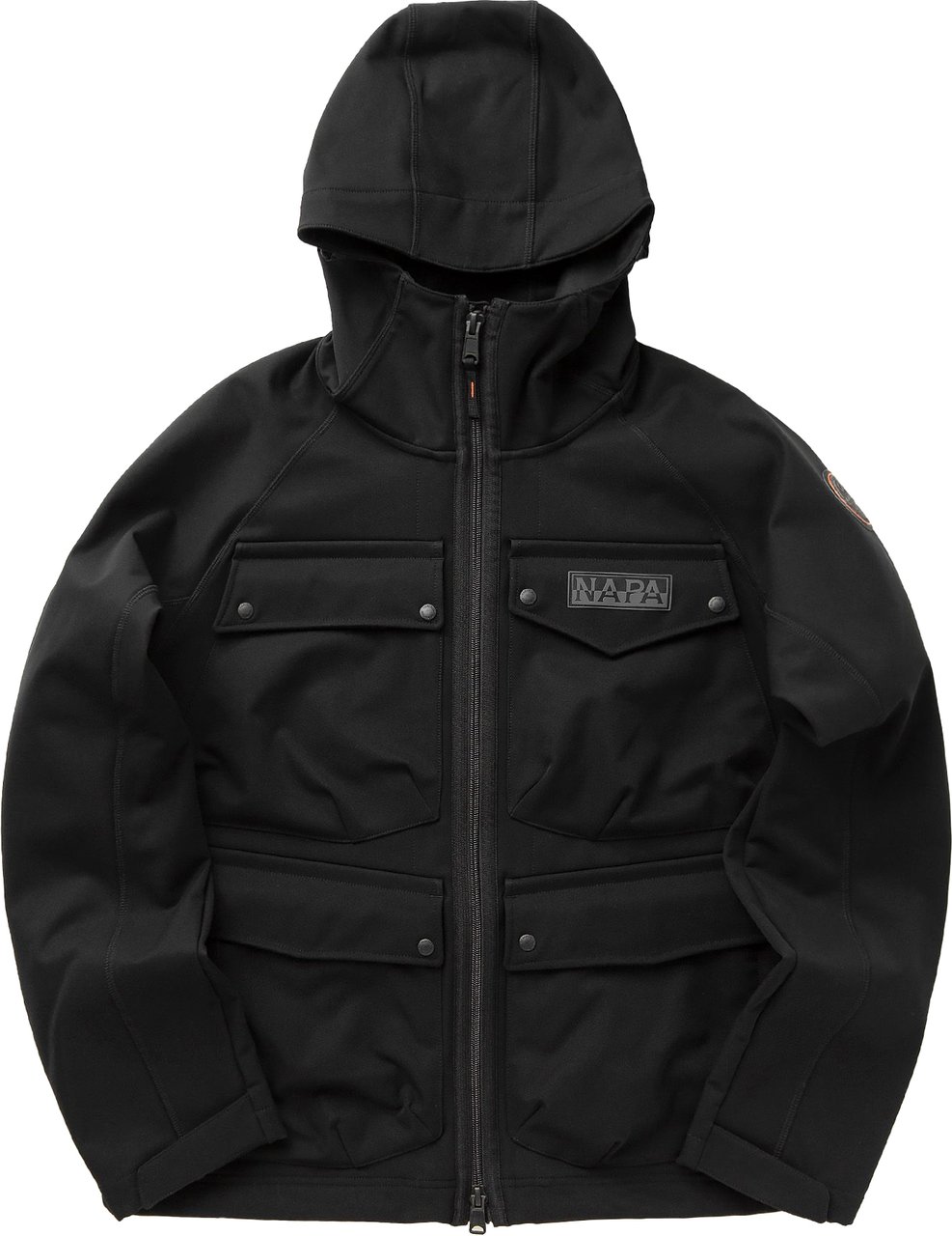 Napapijri parka zwart Zwart