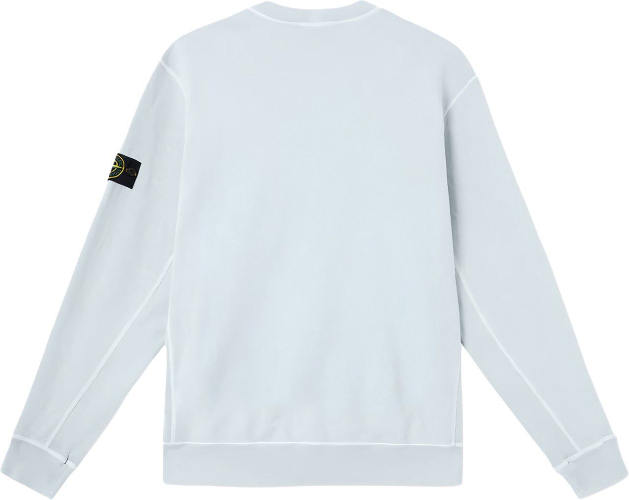 Stone Island Sweater gewassen licht blauw Blauw