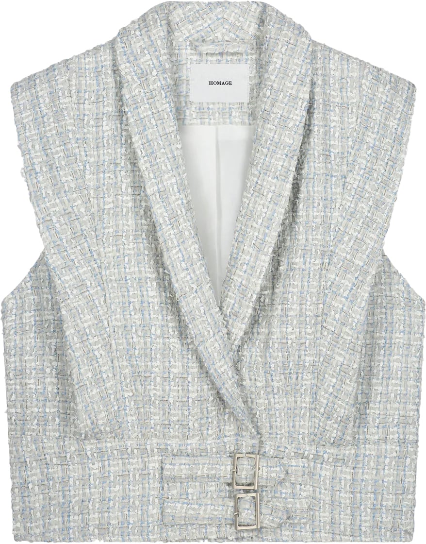 Homage to Denim jacket blue Blauw