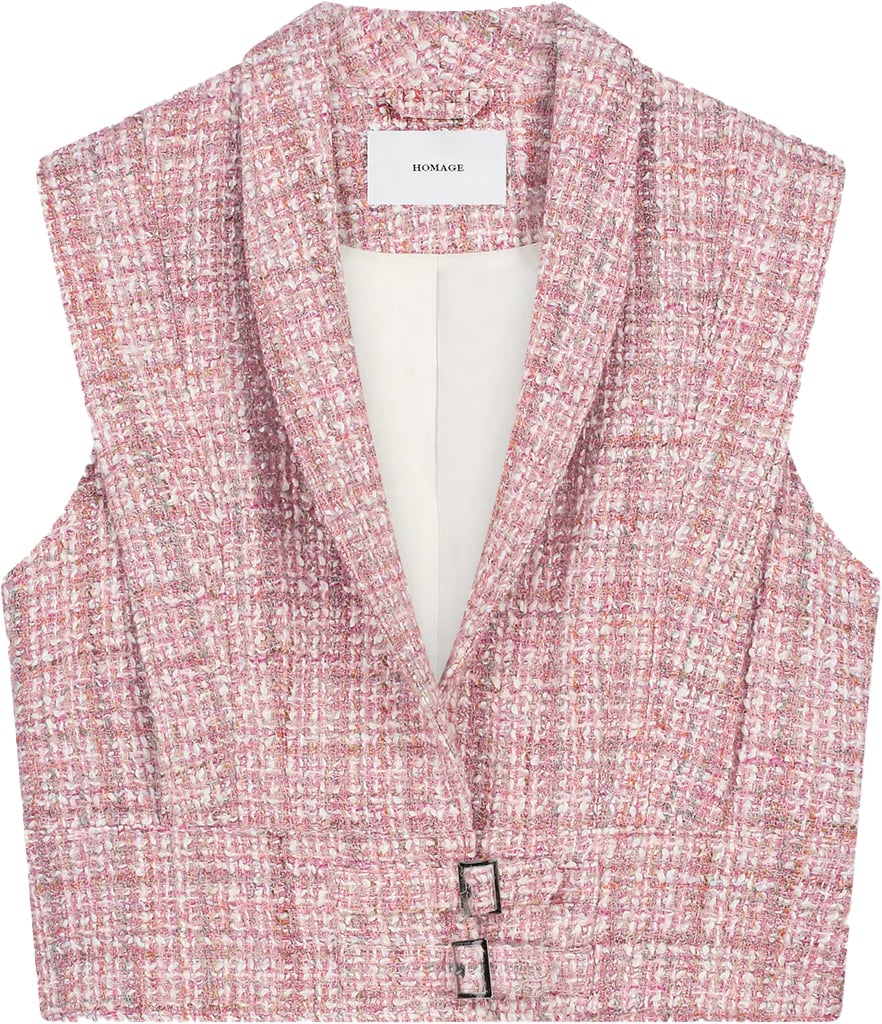 Homage to Denim gilet roze Roze