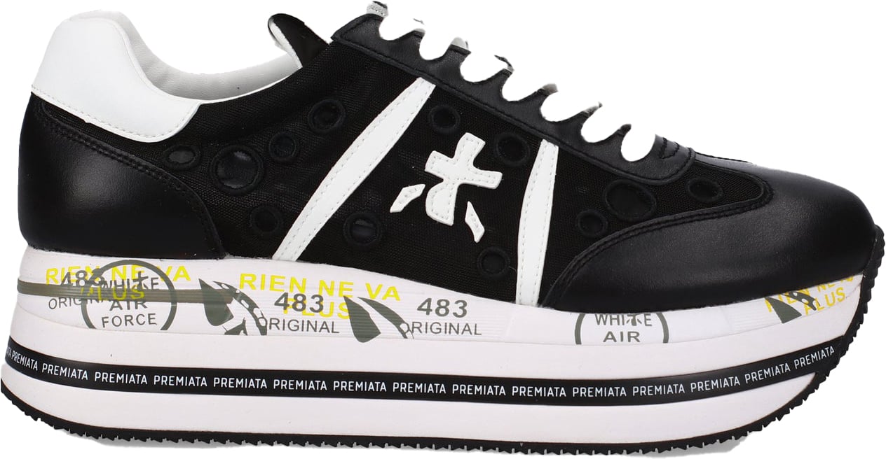 Premiata Beth Var 7380 Zwart