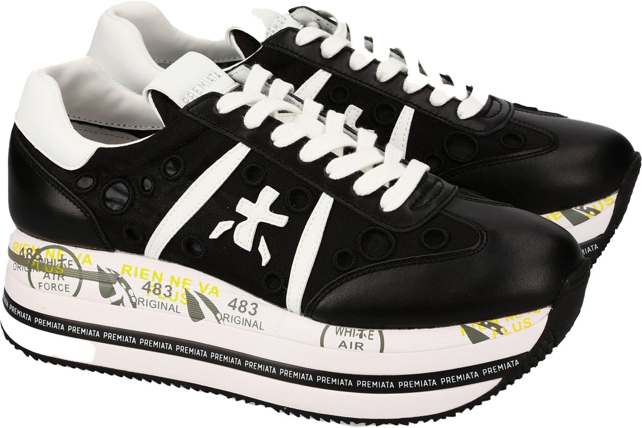 Premiata Beth Var 7380 Zwart