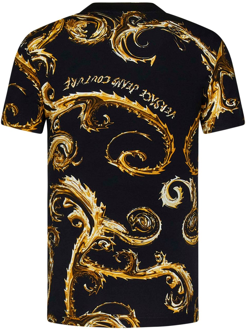 Versace Jeans Couture T-Shirts And Polos Black Zwart
