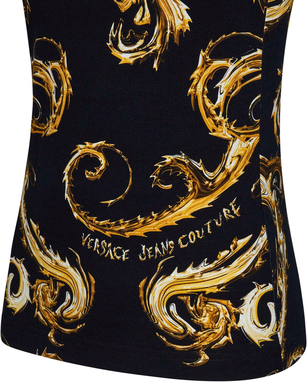 Versace Jeans Couture T-Shirts And Polos Black Zwart
