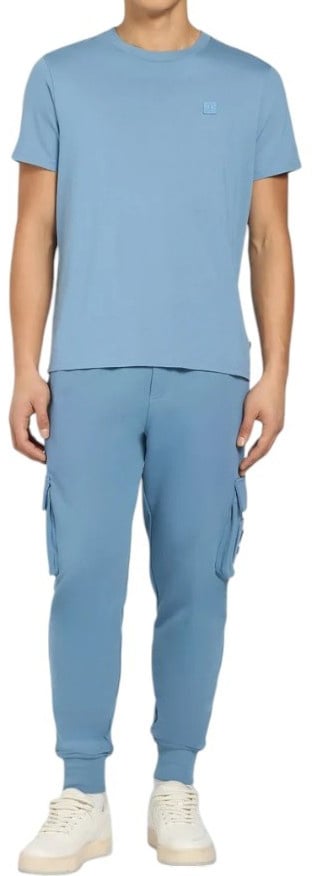 Moose Knuckles Heren T-shirt Blauw