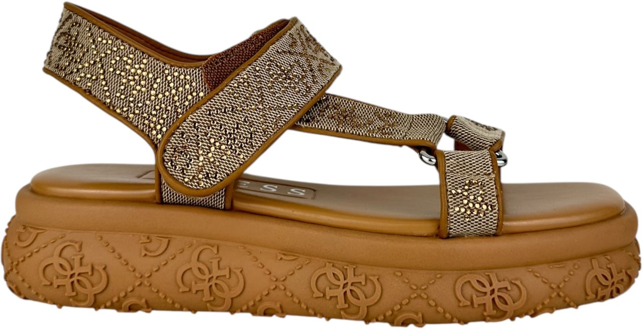 Guess Lode2 Sandalen Beige