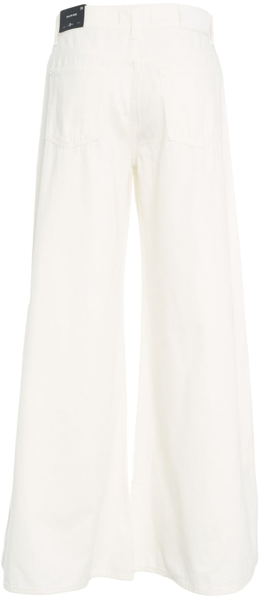 7 For All Mankind Wide leg pants 'Willow' Wit