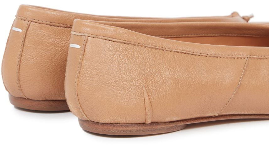 Maison Margiela Flat Shoes Beige Beige