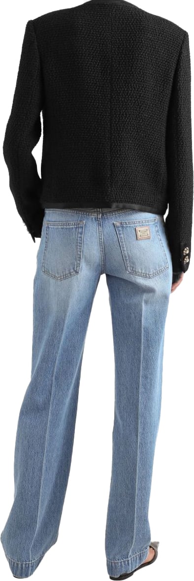 Dolce & Gabbana Pantaloni Cinque Tasche Blauw