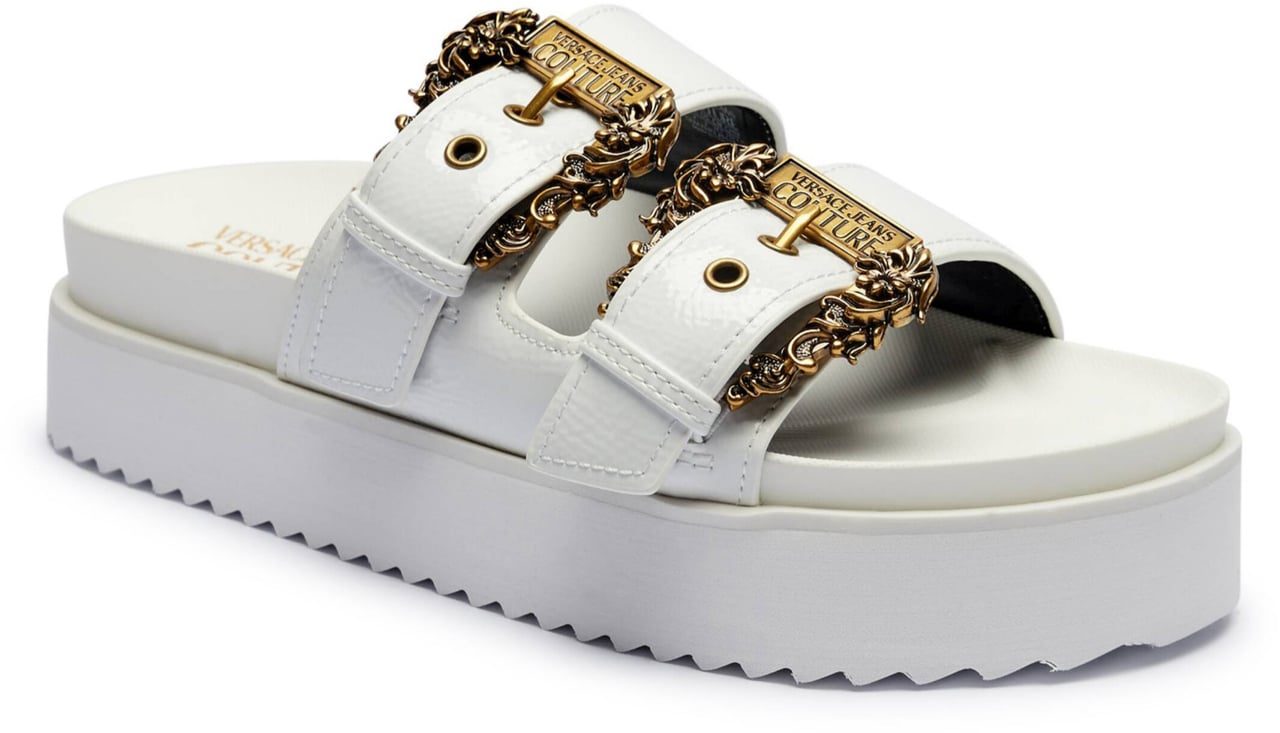 Versace Jeans Couture Sandals White Wit