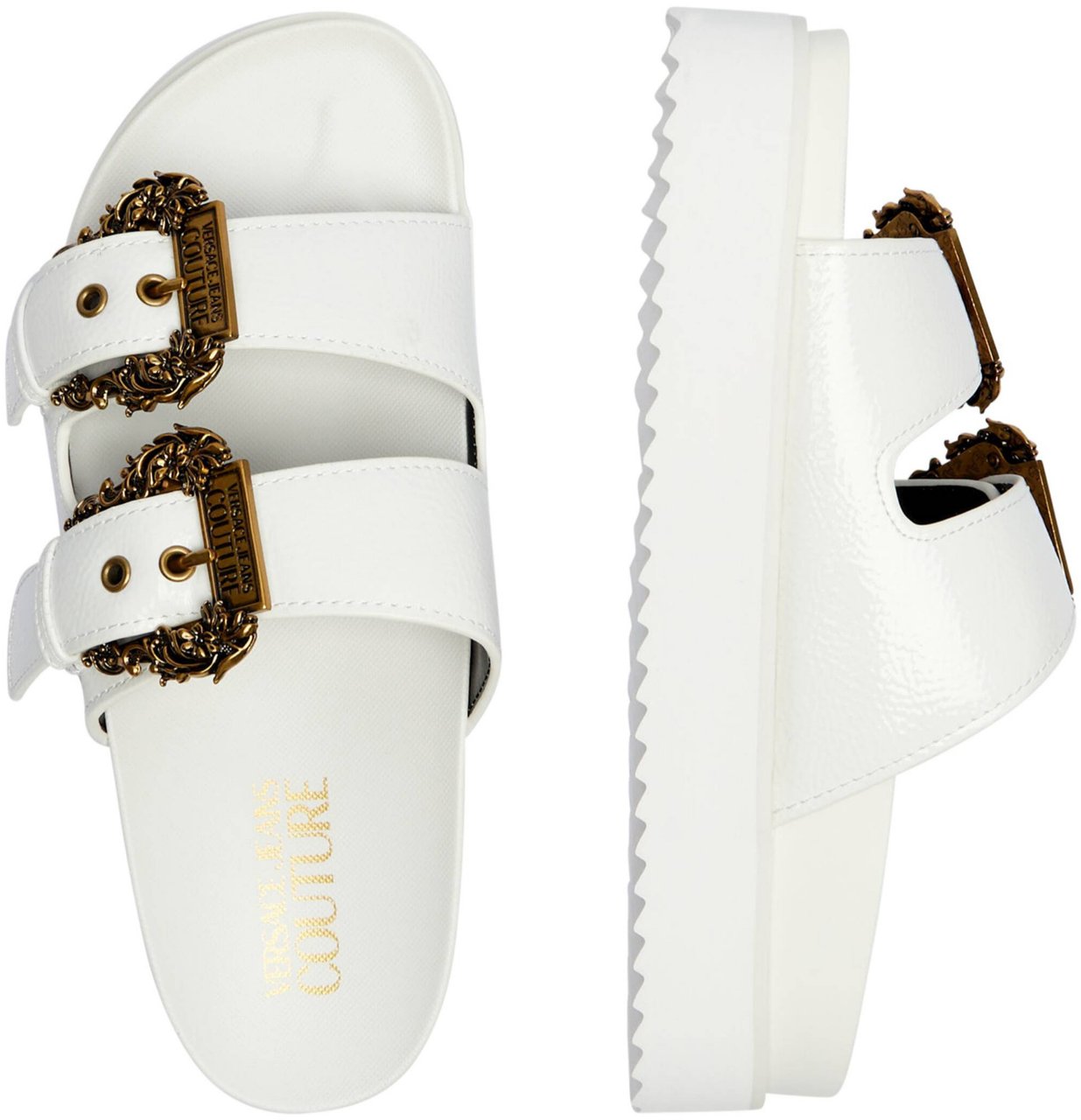 Versace Jeans Couture Sandals White Wit