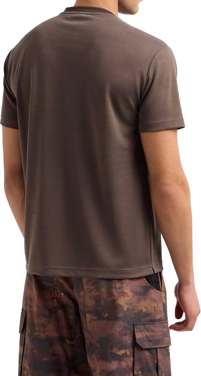 EA7 Train Lux Tee Bruin