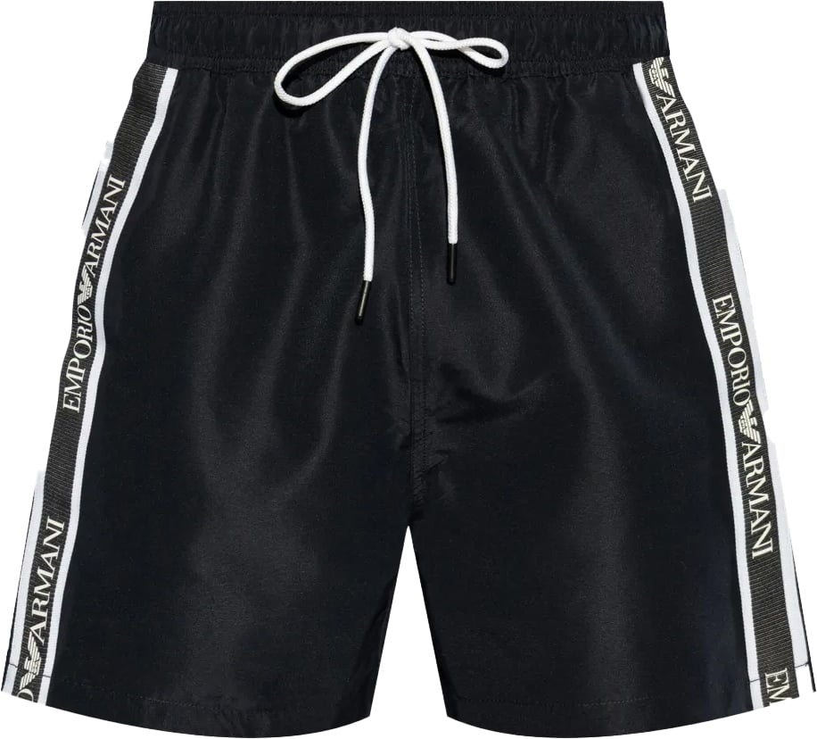 Emporio Armani Boxer Beachwear Zwart