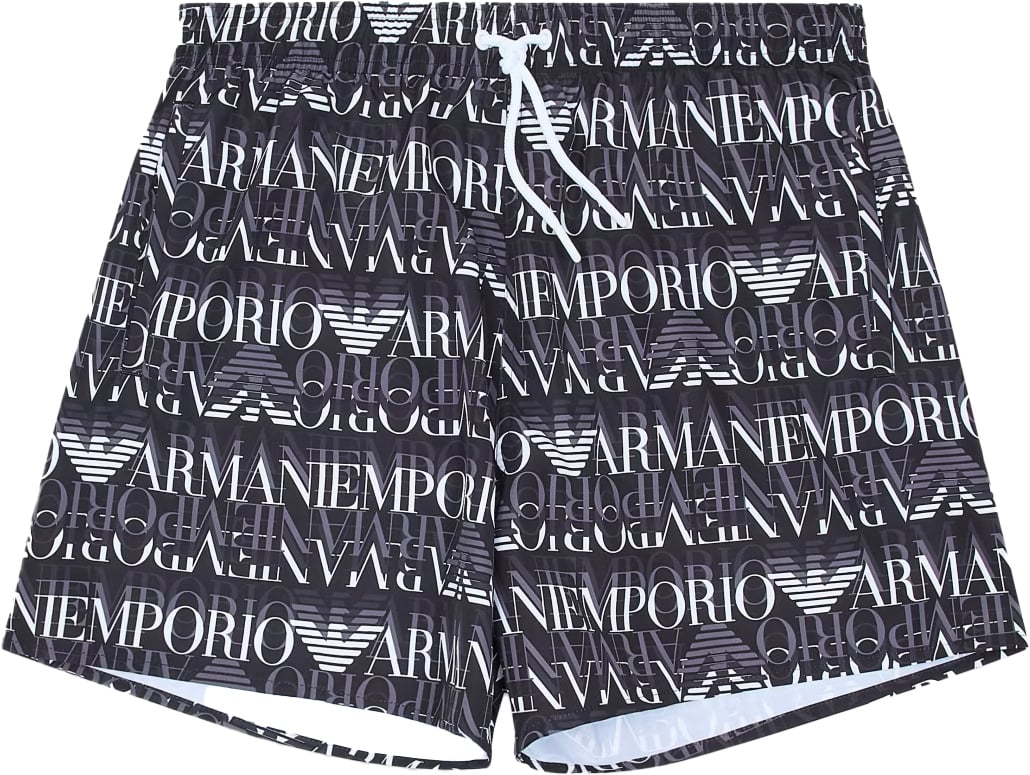EA7 Boxer Beachwear Zwart