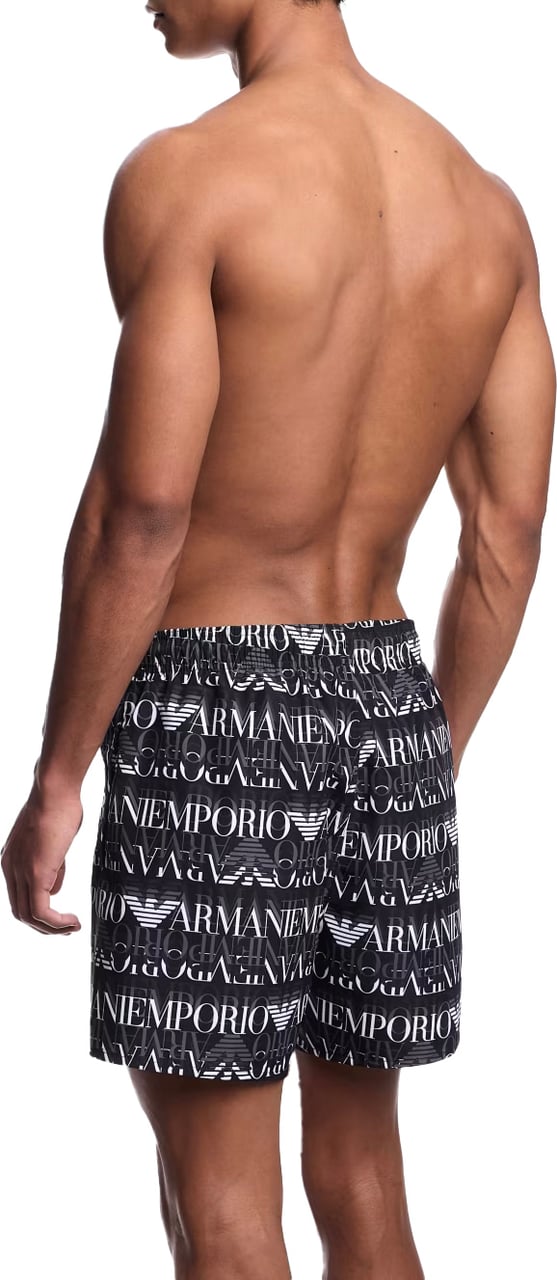 EA7 Boxer Beachwear Zwart