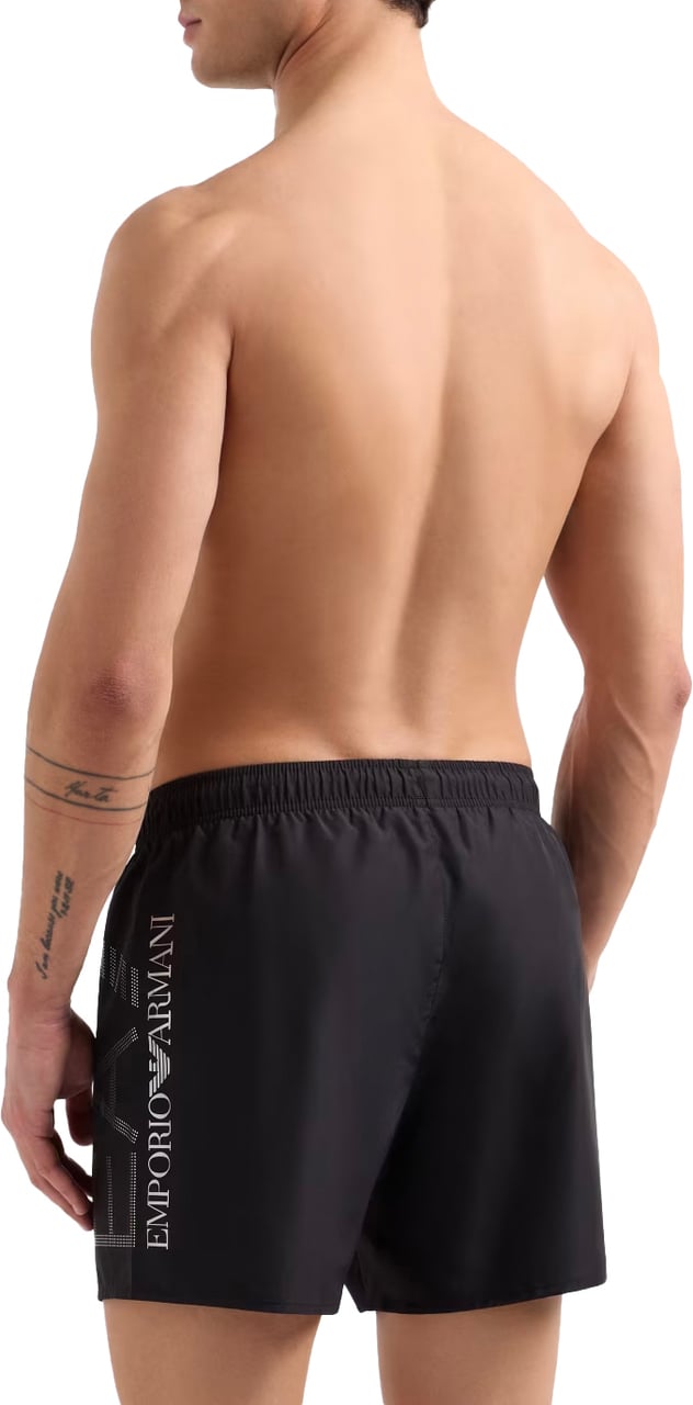 EA7 Boxer Beachwear Zwart