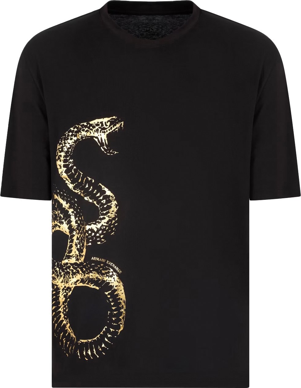 Armani Exchange Regular fit jersey t-shirt Zwart Zwart