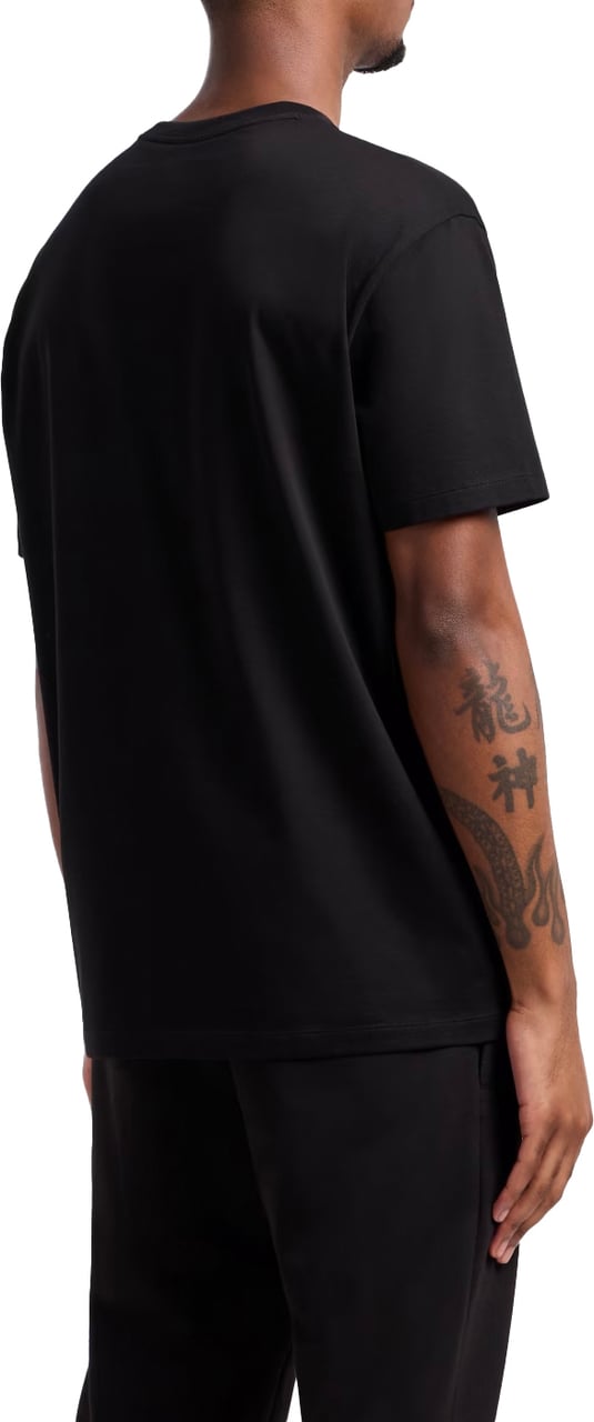 Armani Exchange Regular fit T-shirt Zwart Zwart