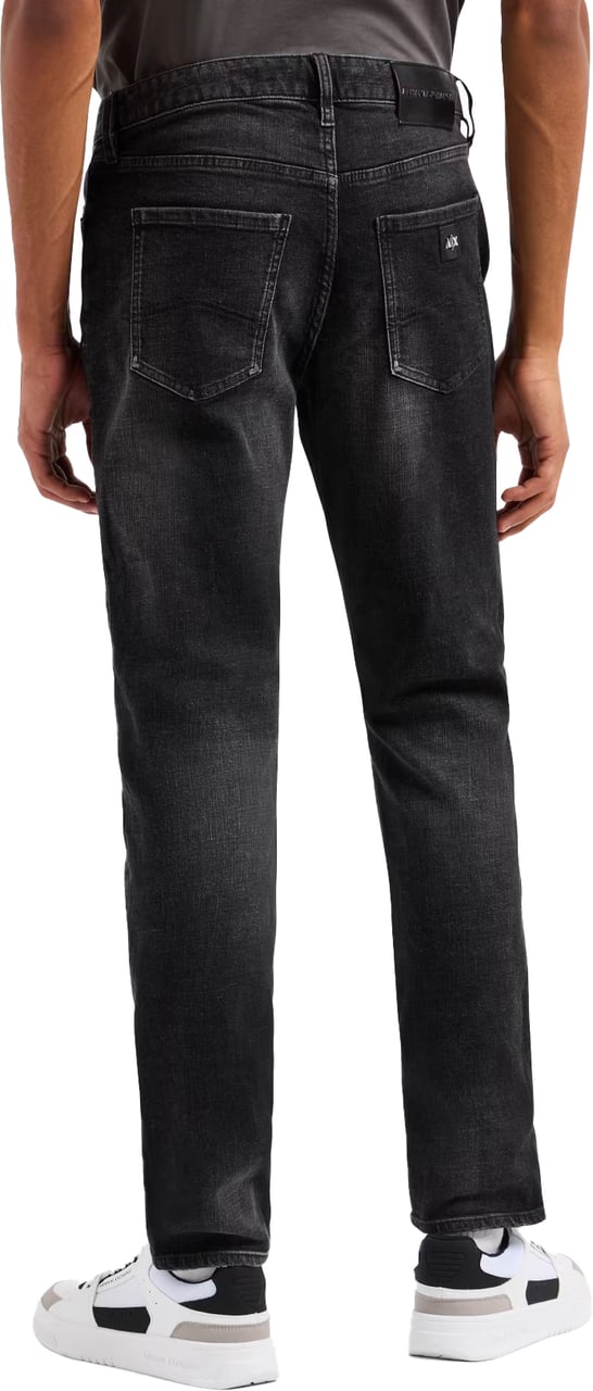 Armani Exchange J14 skinny fit jeans Zwart Zwart