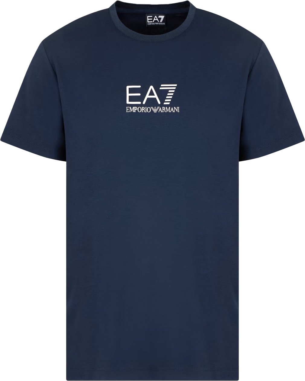 EA7 Train Gold Label Tee Blauw