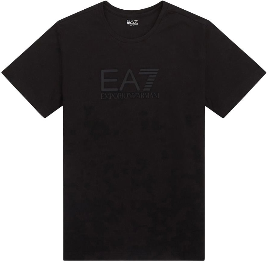 EA7 Train Visibility Tee Zwart