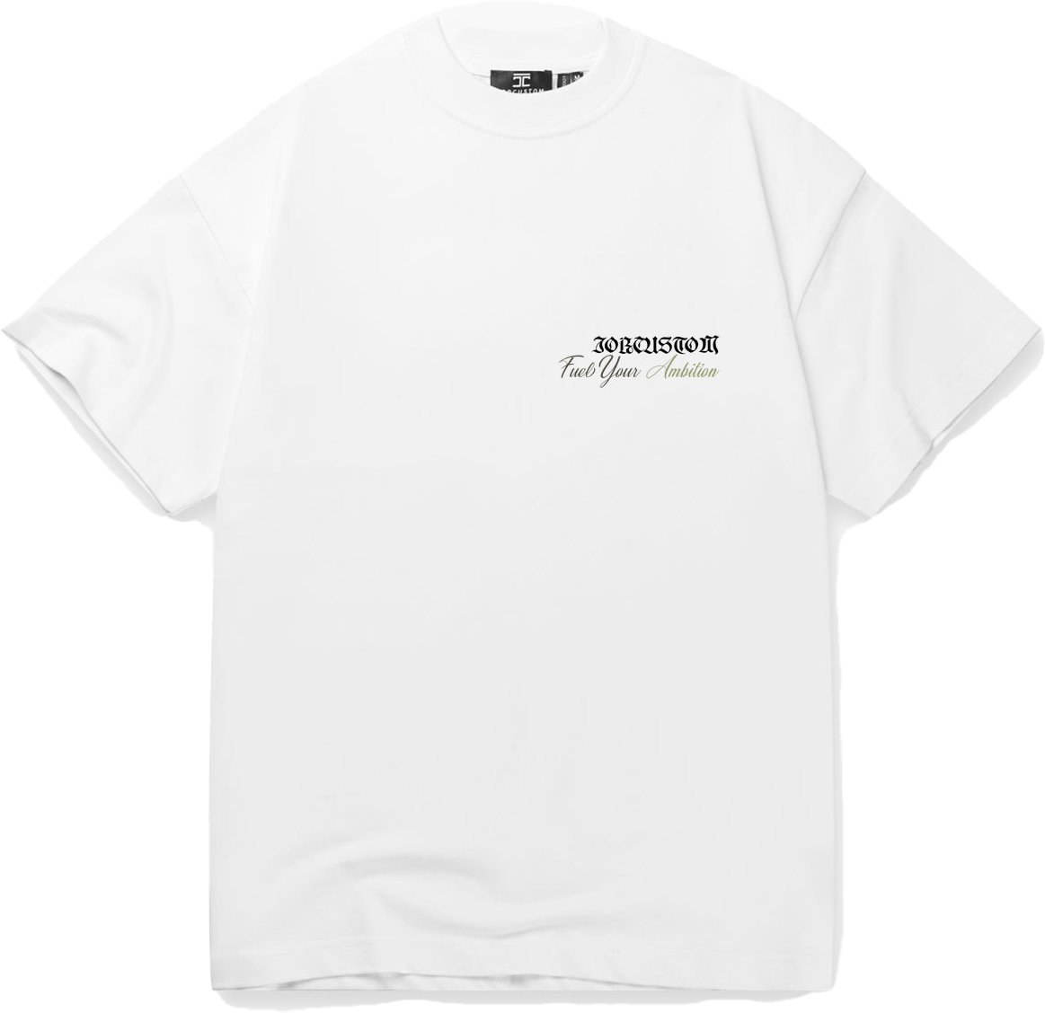 JORCUSTOM Ambition Loose Fit T-Shirt White Wit