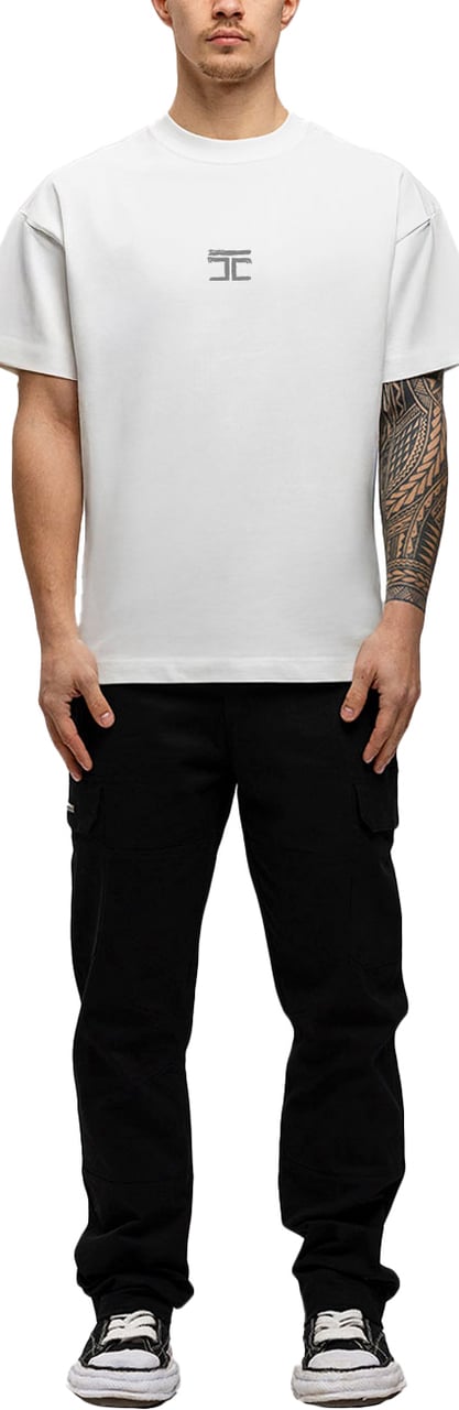 JORCUSTOM Artist Loose Fit T-Shirt White Wit