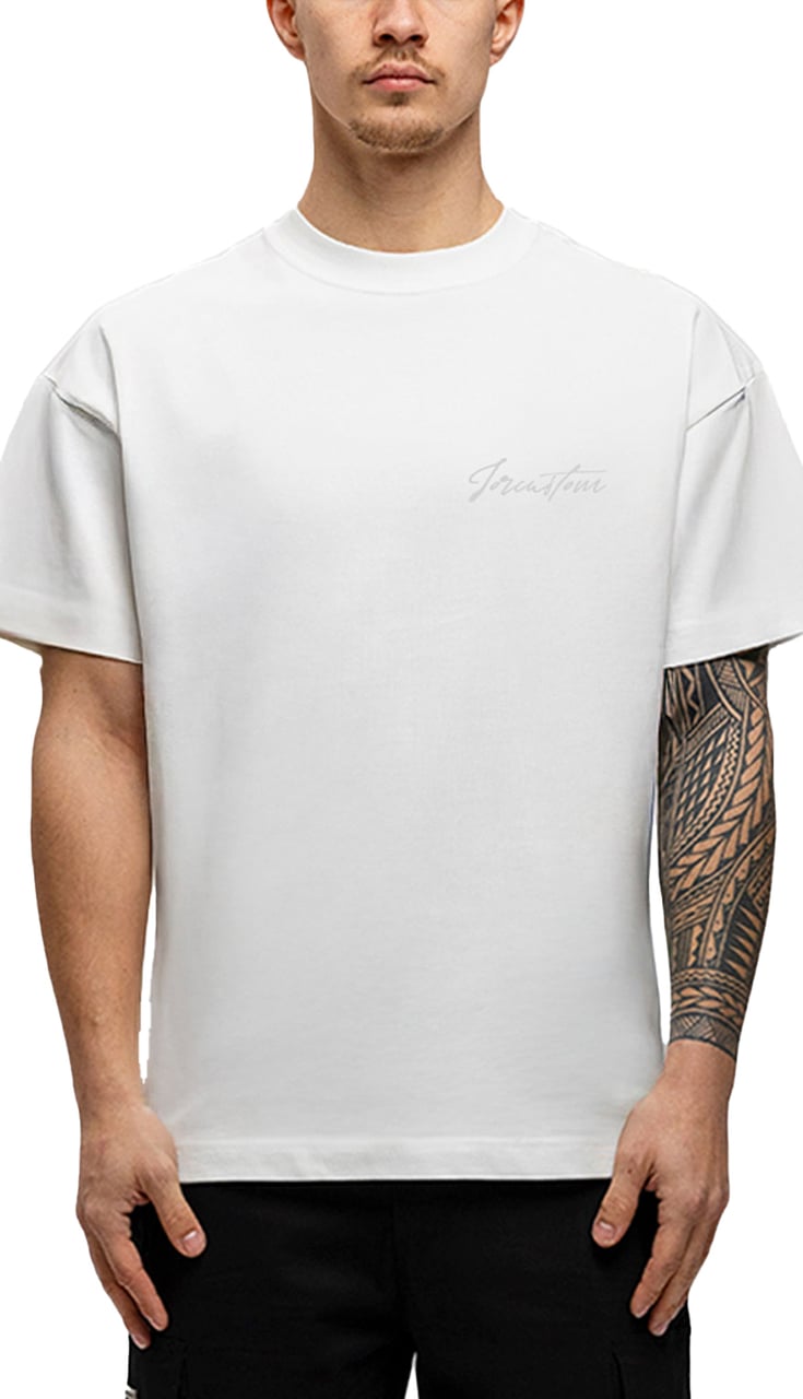 JORCUSTOM NewStand Loose Fit T-Shirt White Wit