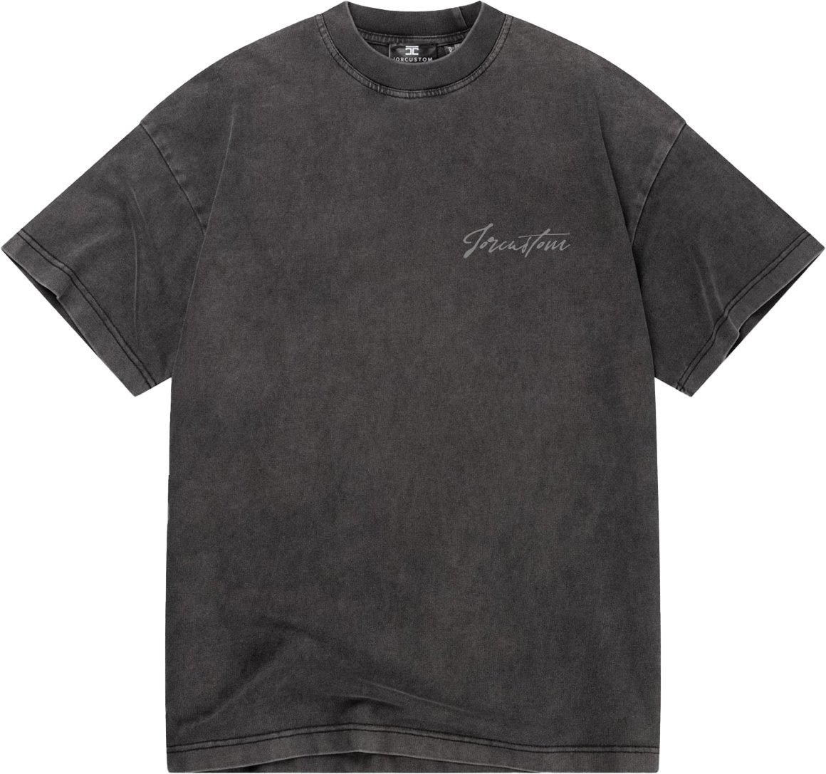 JORCUSTOM NewStand Loose Fit T-Shirt AcidGrey Grijs