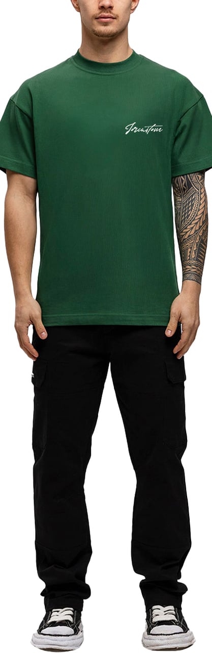 JORCUSTOM NewStand Loose Fit T-Shirt Green Groen
