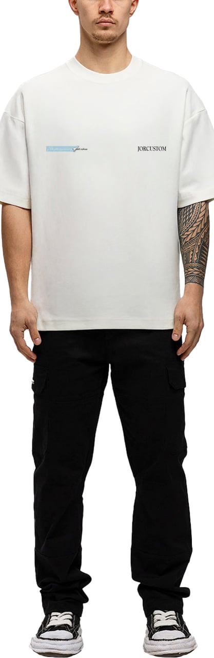 JORCUSTOM AngelTwo Oversized T-Shirt White Wit