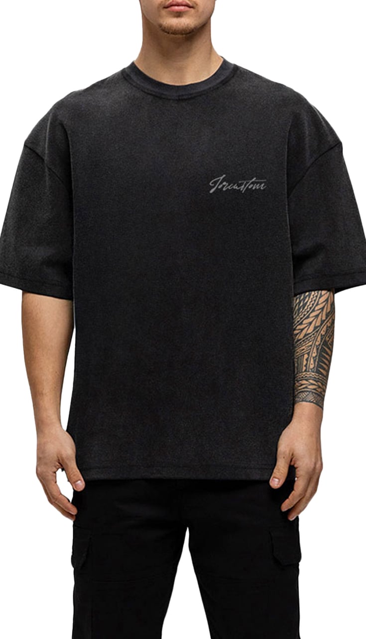 JORCUSTOM NewStand Oversized T-Shirt AcidGrey Grijs