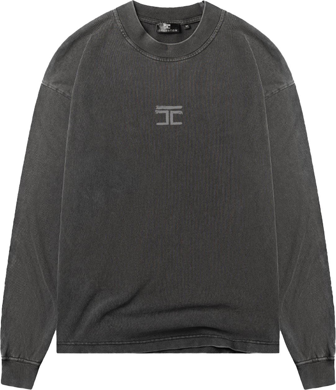 JORCUSTOM Artist Longsleeve T-Shirt AcidGrey Grijs