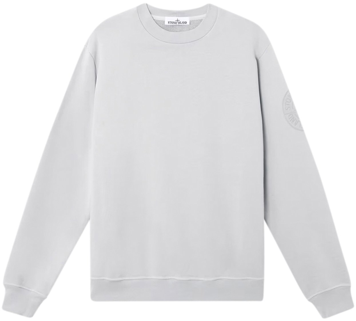Stone Island sweater grijs logo Grijs