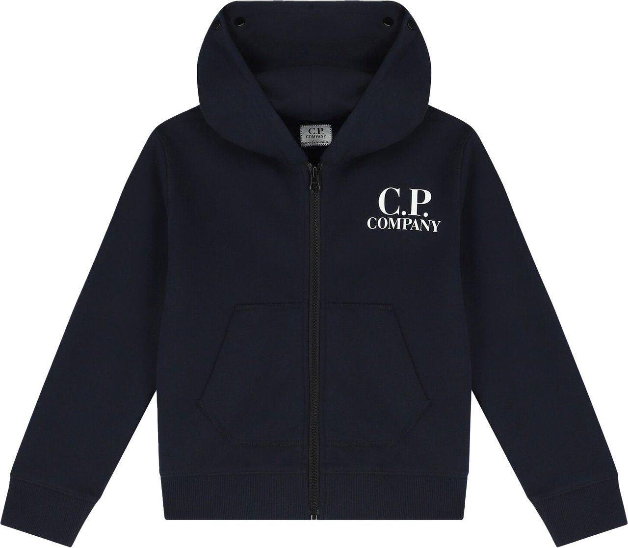 CP Company Sweatshirt Hooded Blauw