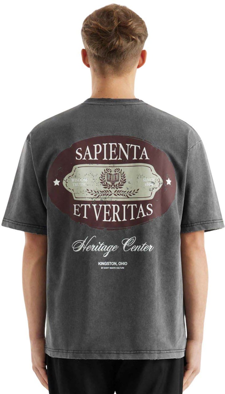 Don't Waste Culture Orla T-shirt Zwart