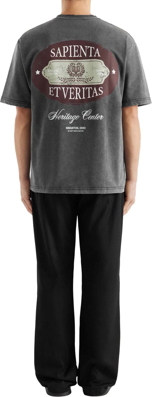 Don't Waste Culture Orla T-shirt Zwart