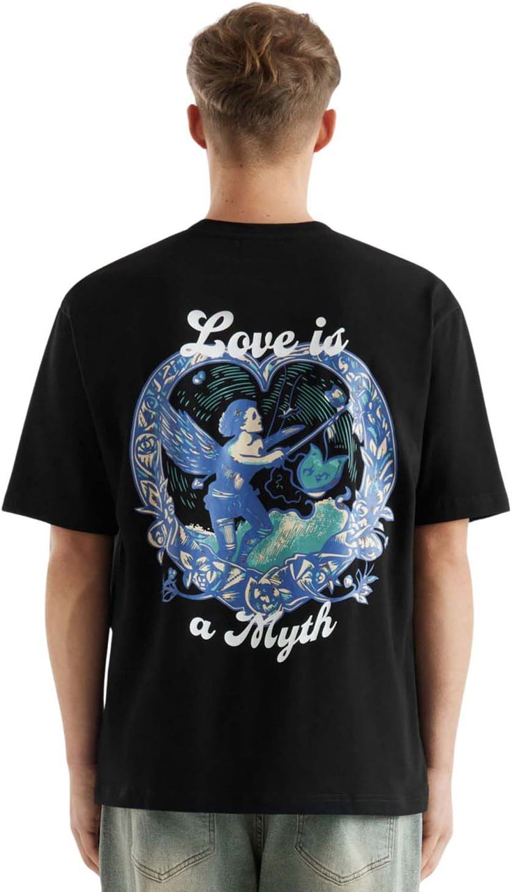 Don't Waste Culture Quinlan T-shirt Zwart